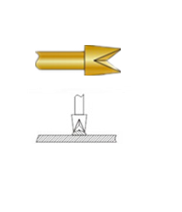 四爪頭探針、探針用法圖、探針原理圖、測(cè)試探針圖片