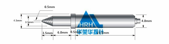 GP-11S、定位針、探針外徑為4.5mm ，長度為35.5mm、ICT測試針、功能夾具定位針、測試針、五金配件